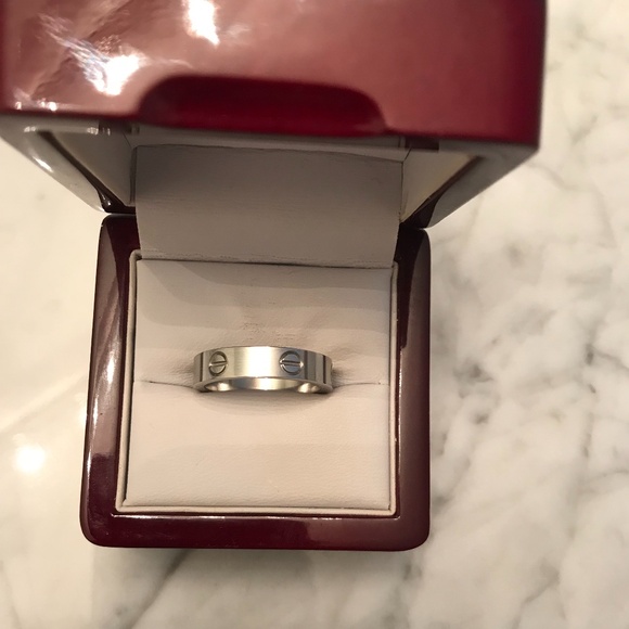 Jewelry - Screw Motif Love Ring - Size 9 approx.
